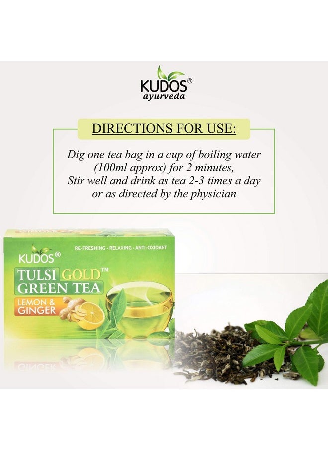 Tulsi Gold Green Tea 25 Tea Bag Pack Of 3