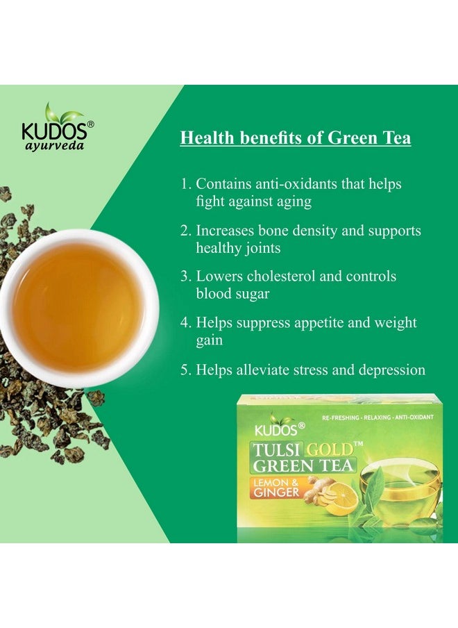 Tulsi Gold Green Tea 25 Tea Bag Pack Of 3