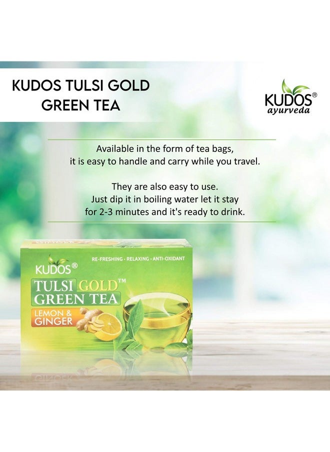 Tulsi Gold Green Tea 25 Tea Bag Pack Of 3