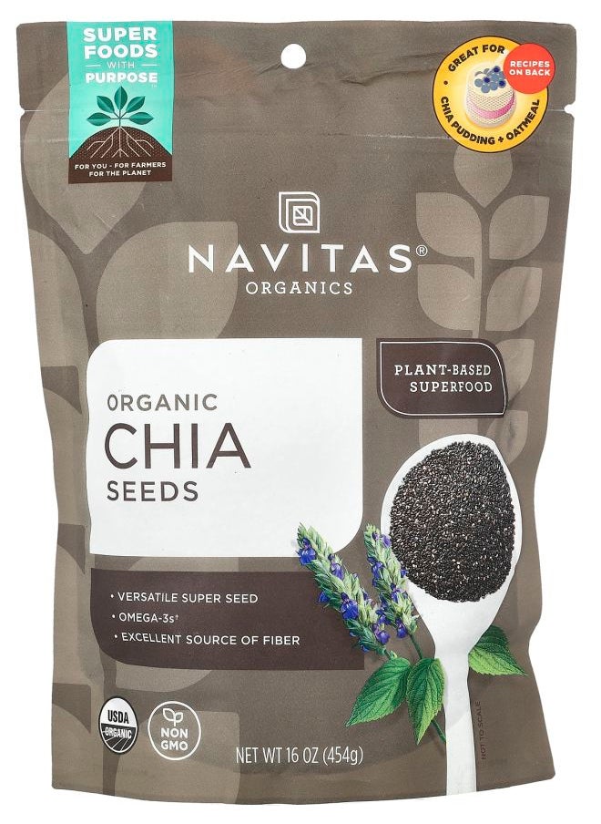 Organic Chia Seeds 16 oz (454 g)