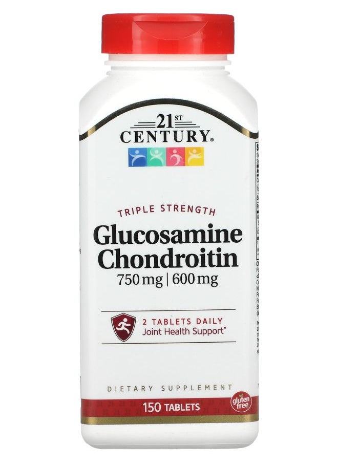 Triple Strength Glucosamine Chondroitin 150 Tablets