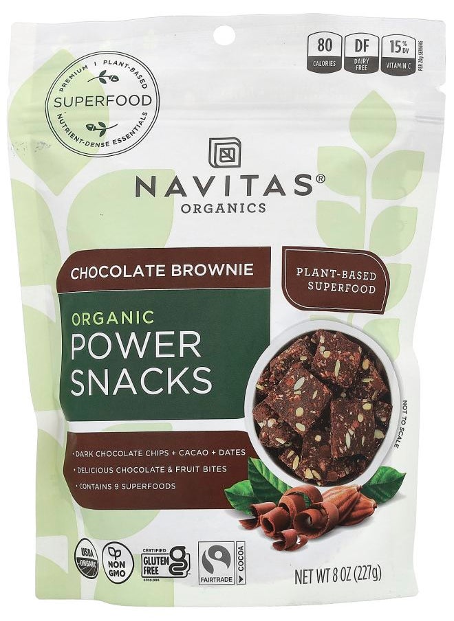 Organic Power Snacks Chocolate Brownie 8 oz (227 g)