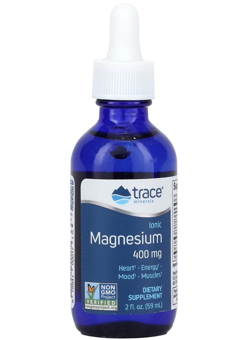 Ionic Magnesium, 400 mg, 2 fl oz (59 ml)