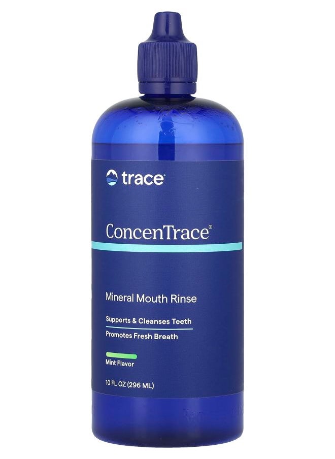 ConcenTrace® Mineral Mouth Rinse  Free Mint 10 fl oz (296 ml)