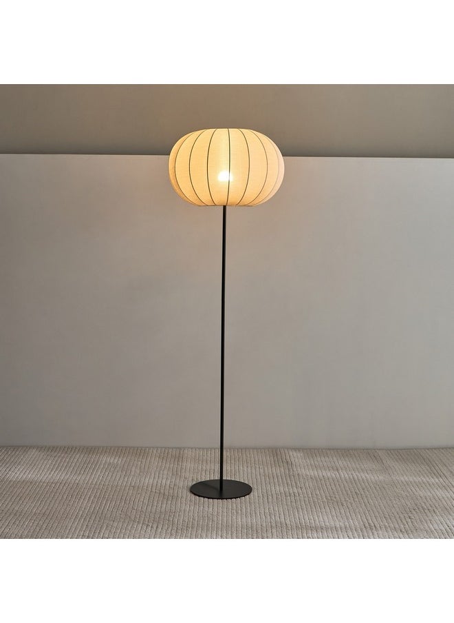 Collett E27 Metal Floor Lamp with Fabric Shade 40 x 125 x 40 cm