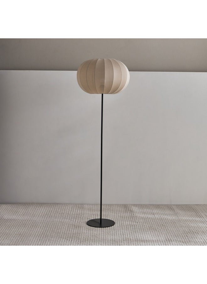 Collett E27 Metal Floor Lamp with Fabric Shade 40 x 125 x 40 cm