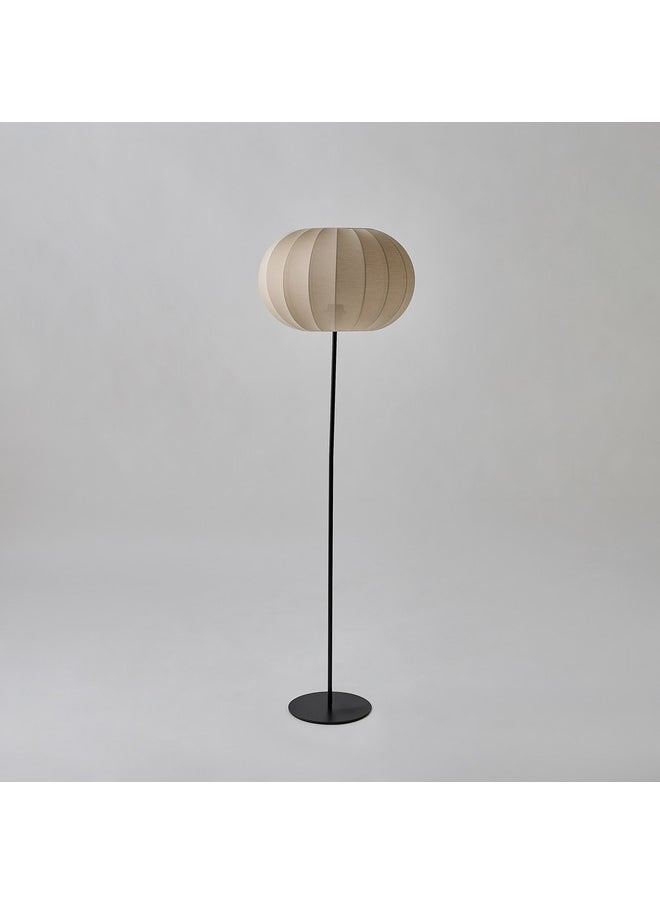 Collett E27 Metal Floor Lamp with Fabric Shade 40 x 125 x 40 cm