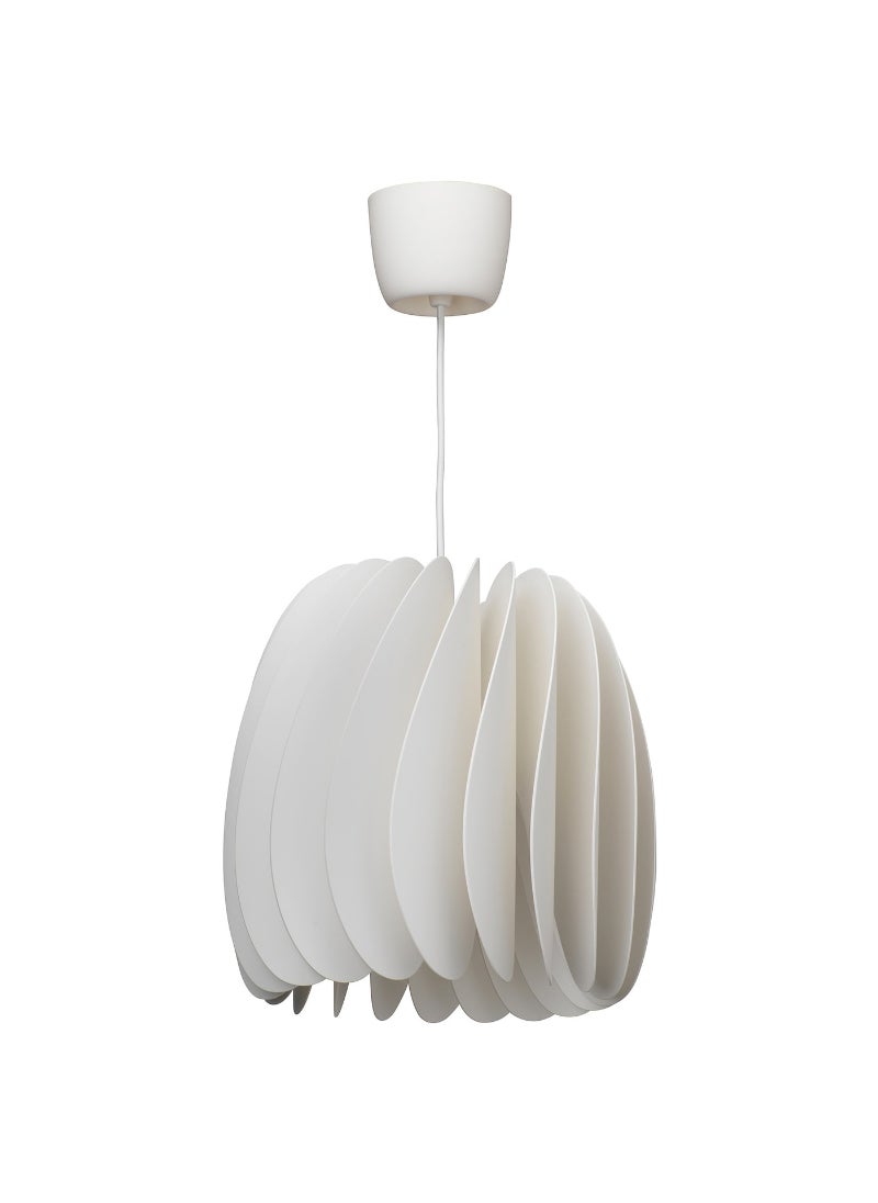 Pendant Lamp, White, 42 Cm