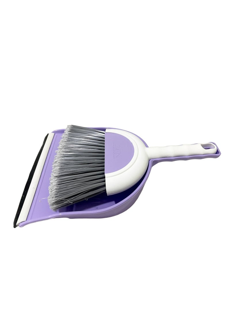 4 Piece Set Dustpan With Brush And Two Sizes Sink Plungers