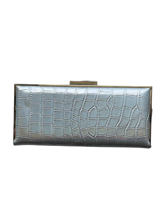 HGC's Rectangle Sling Bag Silver