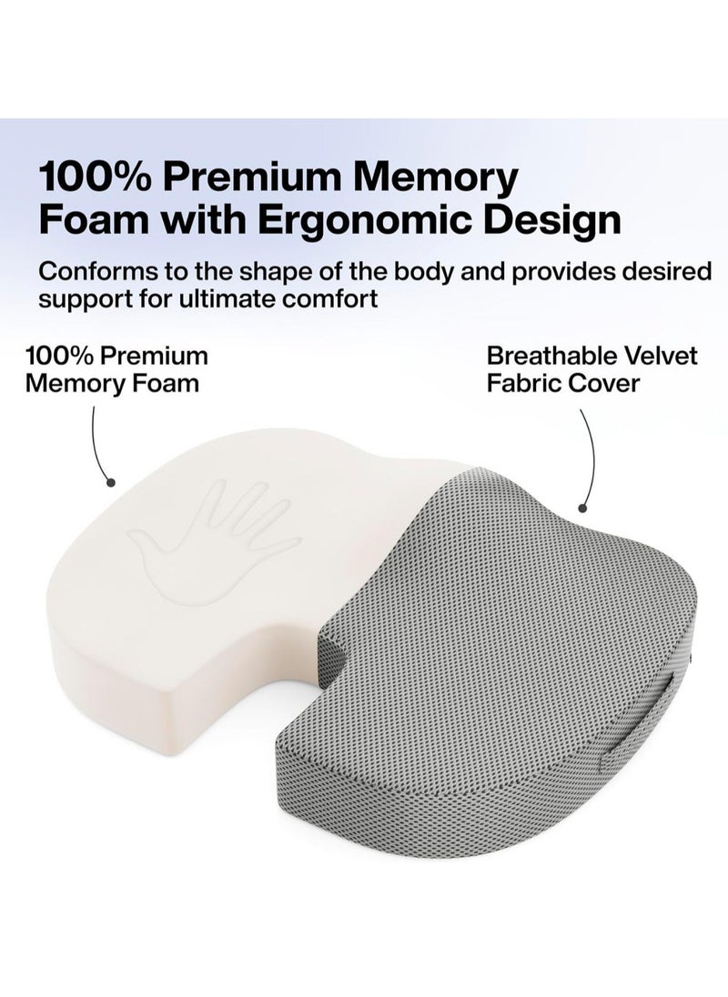 Hip cushion tailbone pain seat pad chair car seat cushion anti hemorrhoids nice mesh and memory  sitting cushion 35x45 cm