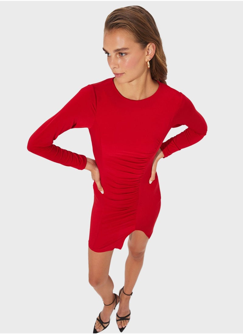 Ruched Detail Bodycon