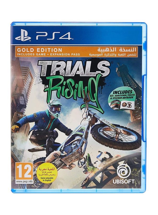 PS4 TRIALS RISING (R2) PEGI ARB GOLD ED - PlayStation 4 (PS4)