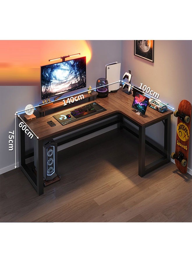 Computer and Multifunction Table Home Office Workstation 140X100 cm (Right Corner)