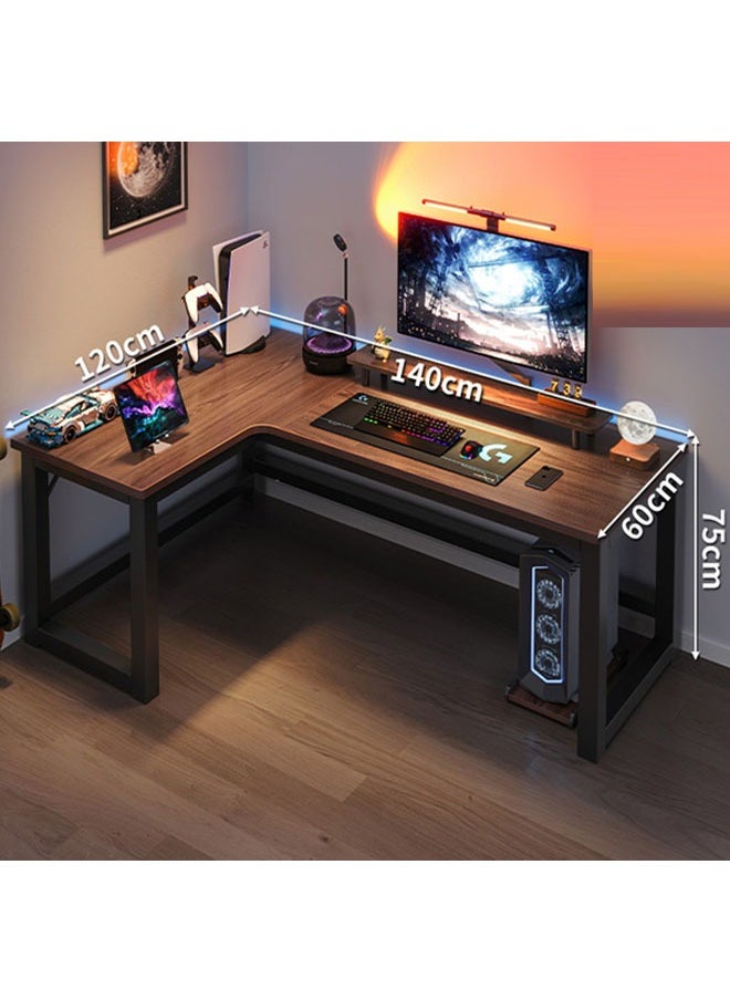 Computer and Multifunction Table Home Office Workstation 140X120 cm (Left Corner)