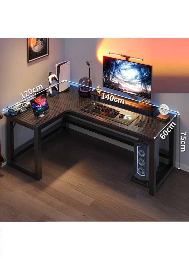 Computer and Multifunction Table Home Office Workstation 140X120cm (Left Corner)