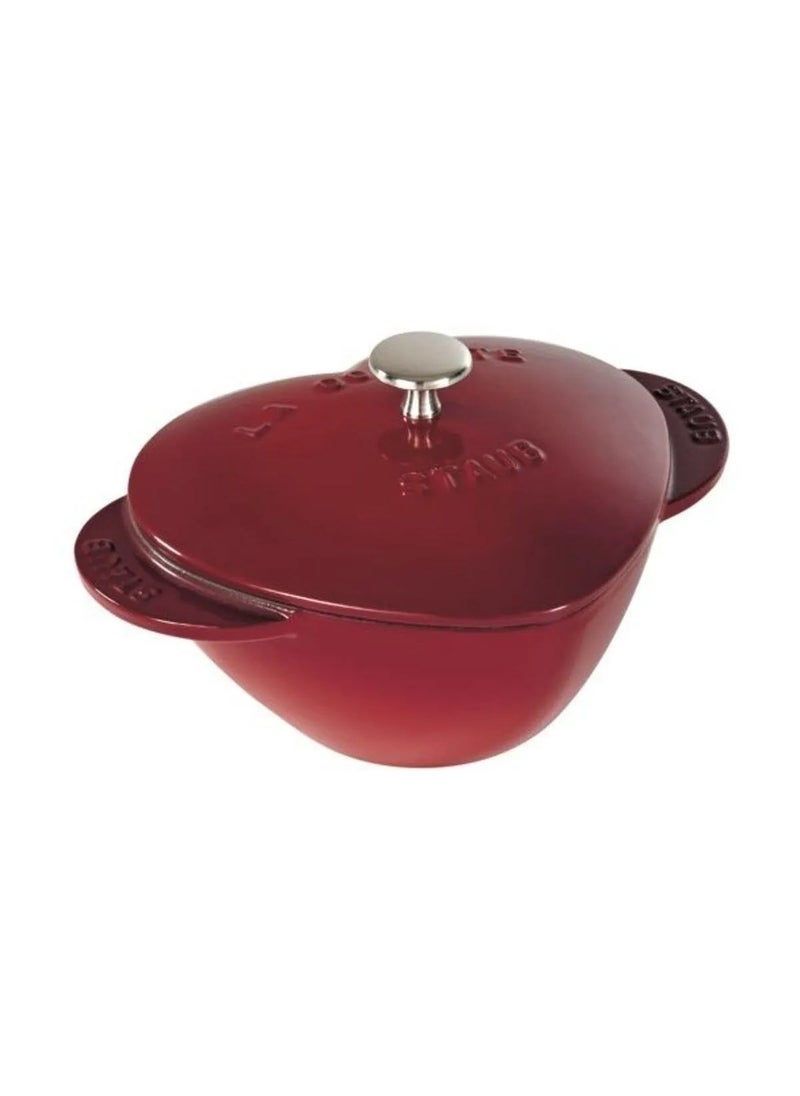 Heart Cast Iron Pot 20 cm | 1.75L – Durable and Elegant Cookware