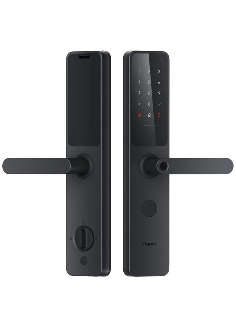 Aqara Smart Door Lock A100 Zigbee, Compatible with Apple HomeKit-Black