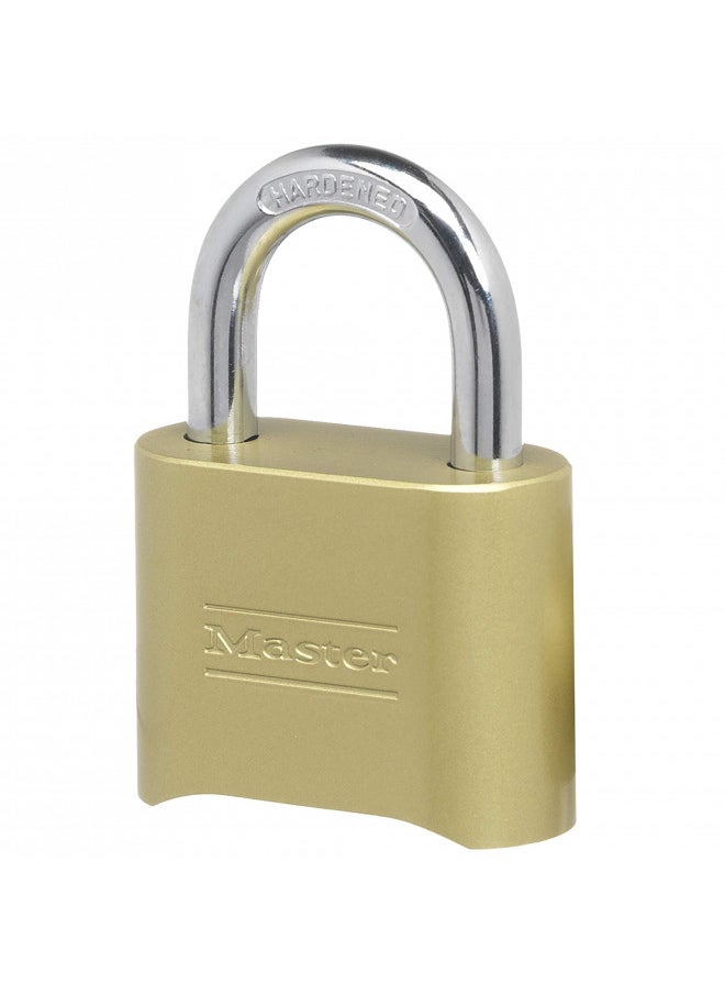 Master Lock Combination Lock, Indoor and Outdoor Padlock, Resettable Combination Locker Lock