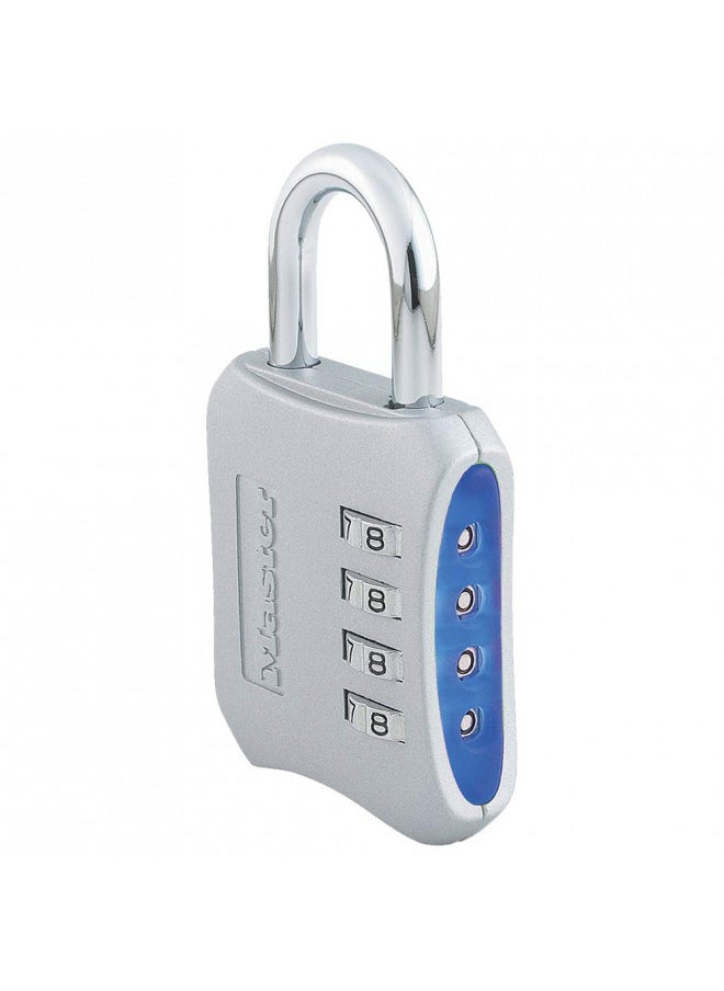 Master Lock Resettable Combination Locker Lock, Lock for Gym and School Lockers, Colors May Vary