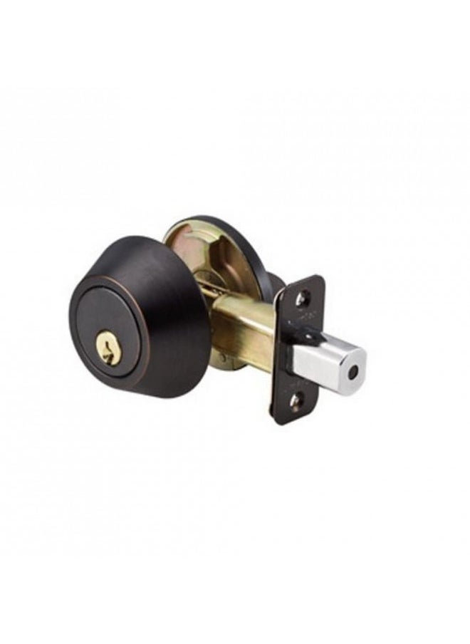 Master Lock DSON0612P Single Cylinder Deadbolt, Aged Bronze