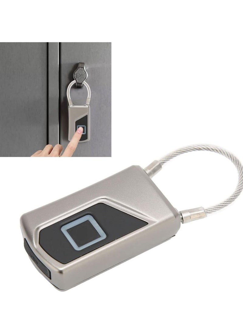 Smart Keyless Fingerprint Lock , anti-Theft security Padlock Door Luggage Case Lock