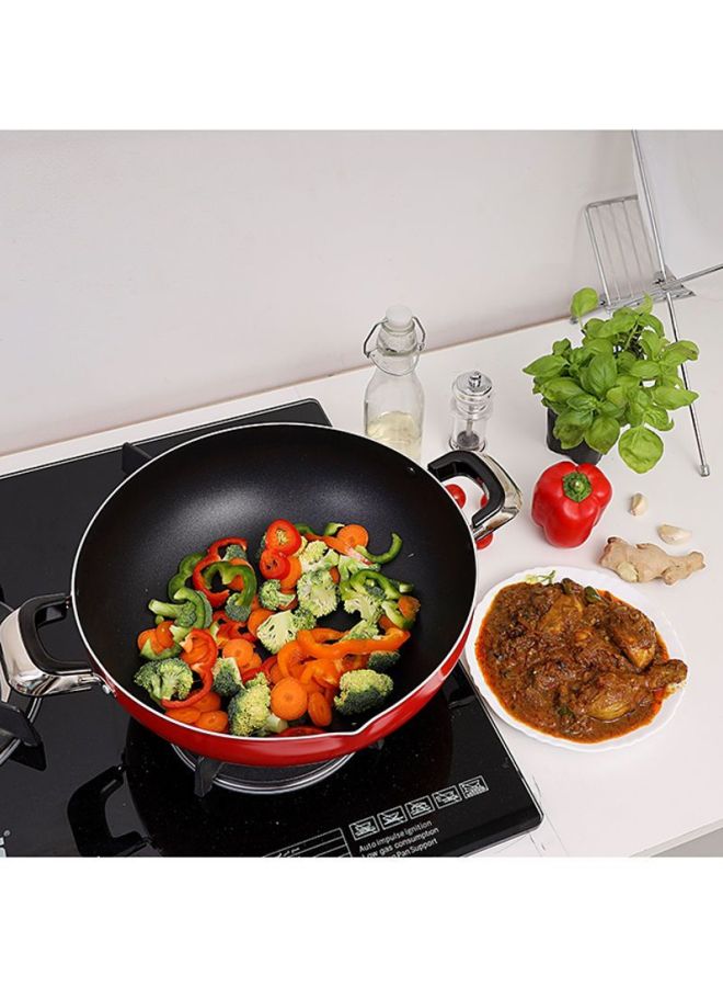 Wok Pan Red 26 CMcm
