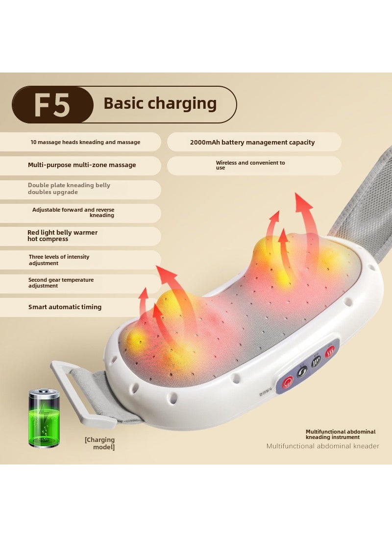 Automatic Belly Massager Heating Waist Belt F5 basic charging model