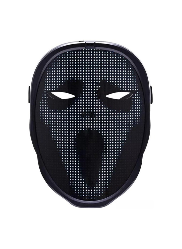 Digital LED Mask With Bluetooth APP Face Changing LED Display Mask