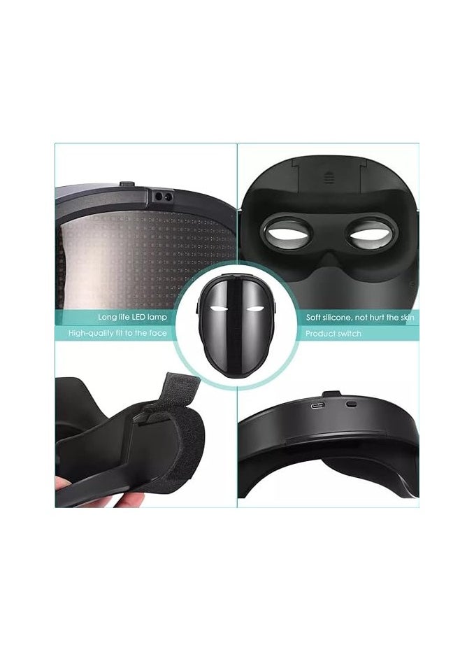 Digital LED Mask With Bluetooth APP Face Changing LED Display Mask