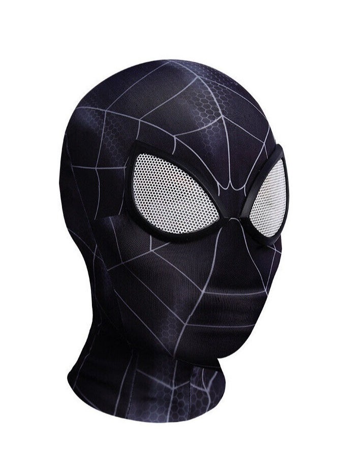 Spider-Man Mask Moving Eyes Cosplay Helmet Prop Remote Control Ring Toy Gift NEW-Multicolour