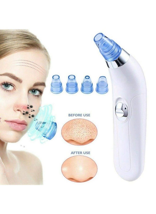 Blackhead Remover Pore Vacuum Comedo Blackhead Vacuum Suction Microdermabrasion Electric Acne Extractor Blackhead Cleaning Tool Exfoliating Machine With Led Display For Facial Skin Treatment