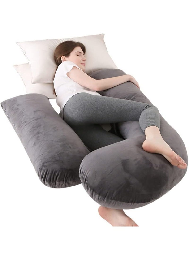 Pregnancy Pillows, Full Body Pillow – Pregnancy Pillows for Sleeping – Body Pillows for Adults, Maternity Pillow and Pregnancy Must Haves