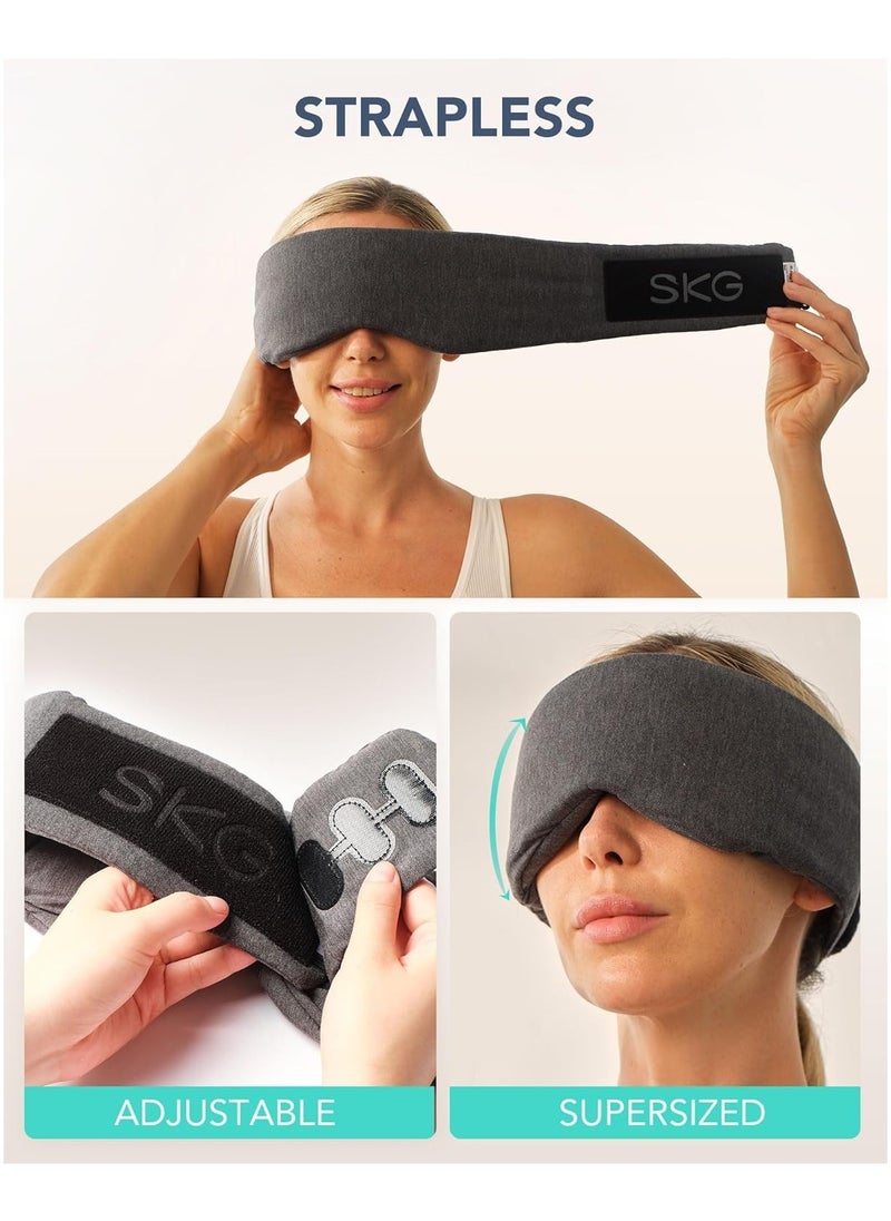 SKG Restore Sleep Mask-100% Sleep Mask Blackout for Men Women