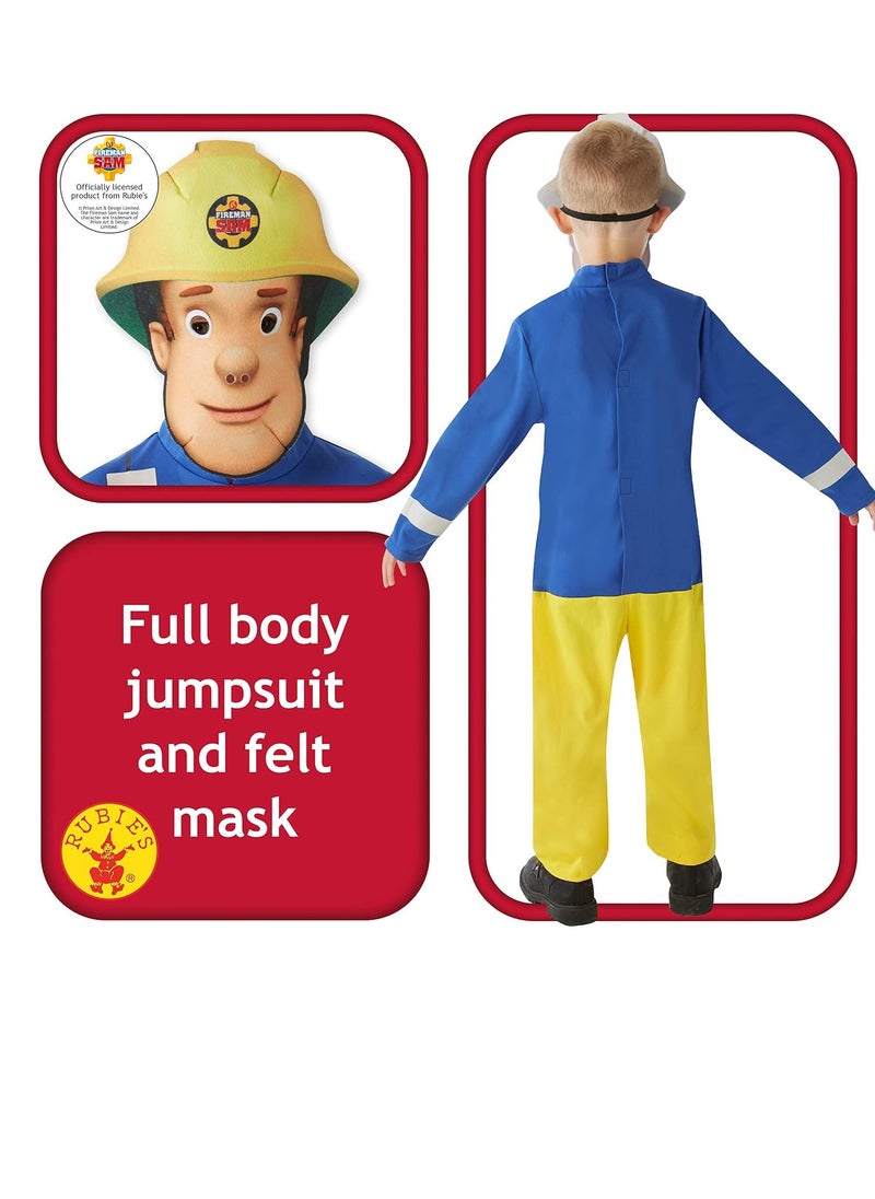 Rubies Fireman Sam Costume 2-3 620779