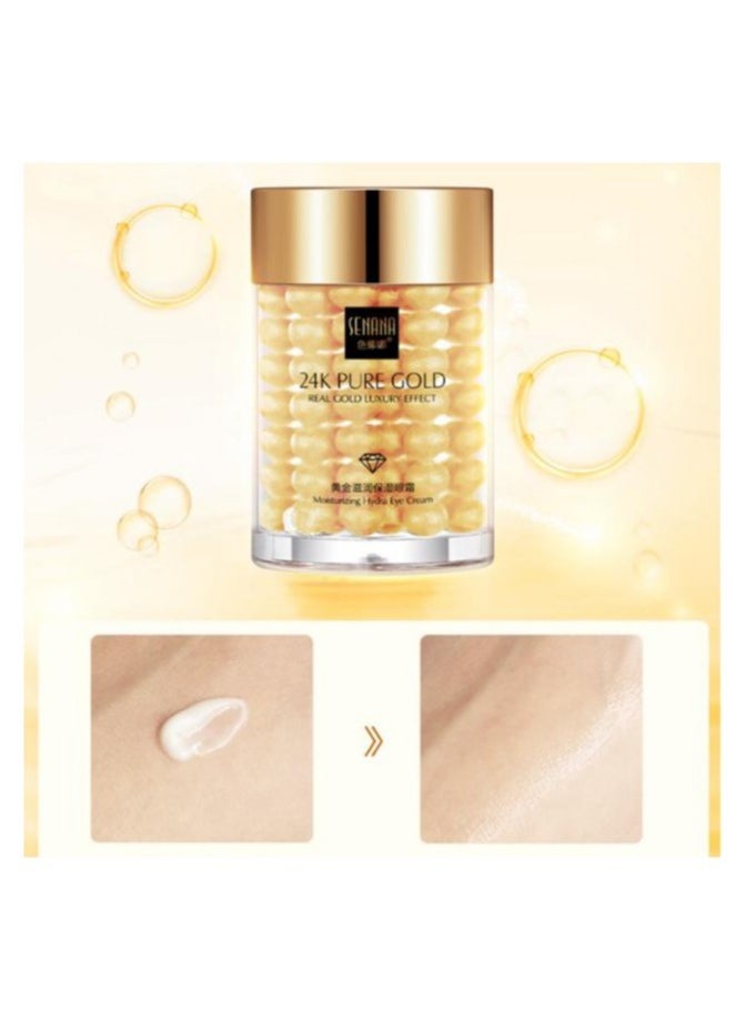 SENANA 24k Gold Eye Cream for Improving Eye Lines and Moisturizing