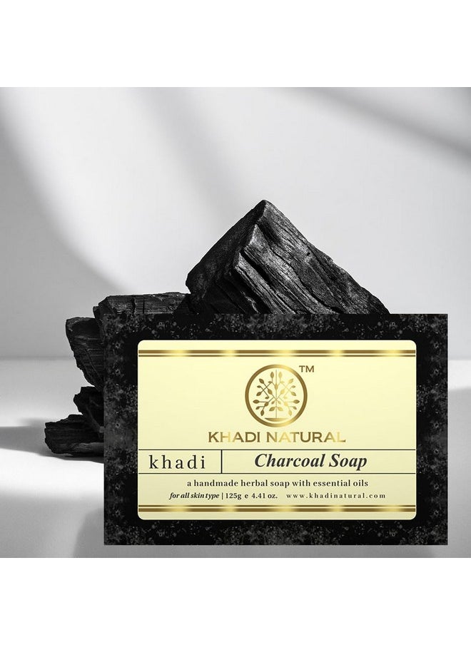 Charcoal Soap |Deep Cleansing | Purifying | Oil Control | 125G (Pack Of 4)