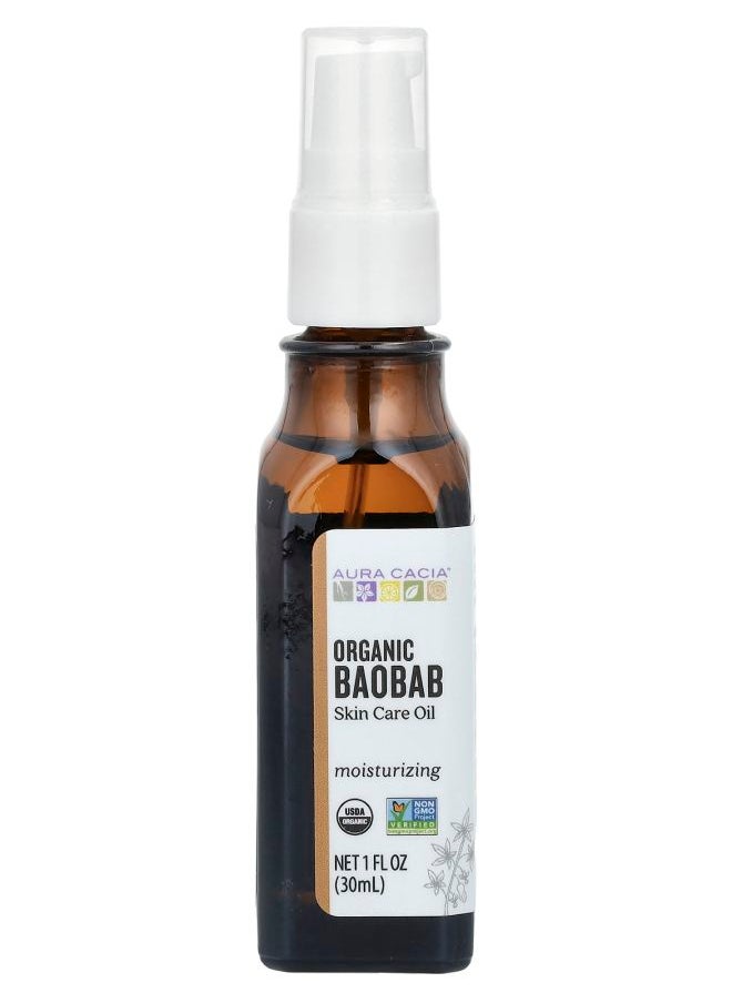 Organic Baobab Skin Care Oil 1 fl oz (30 ml)