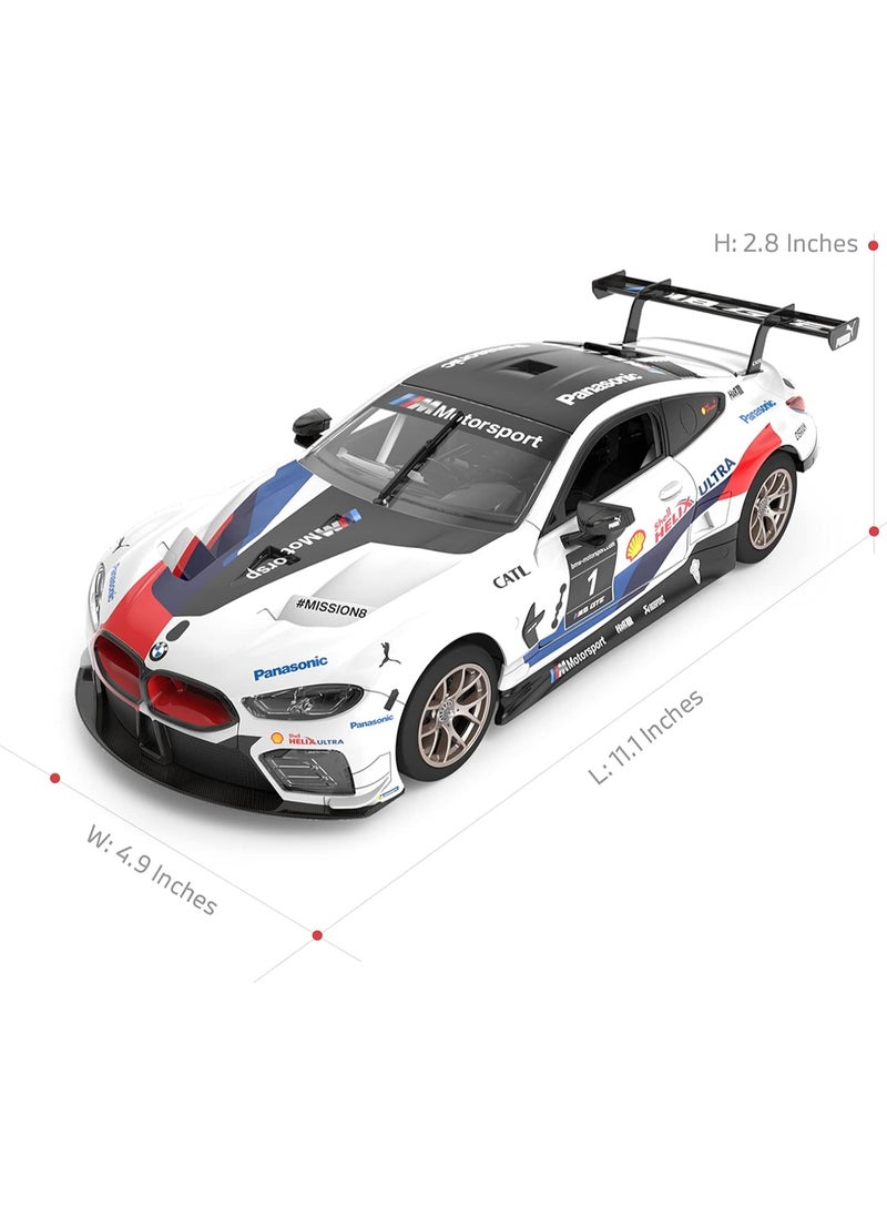 1/18 BMW M8 GTE RC Racing Car DIY Kits to Build for Kids