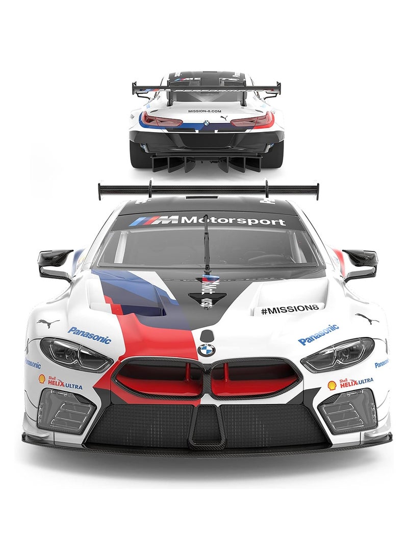 1/18 BMW M8 GTE RC Racing Car DIY Kits to Build for Kids