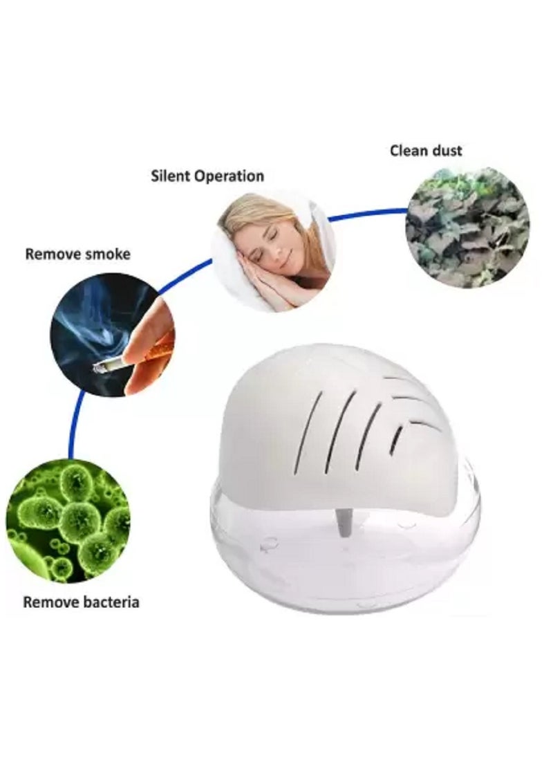 Leaf Shaped Electrical Water Air Refresher Air Revitalizer Air Purifier Air Humidifier-White