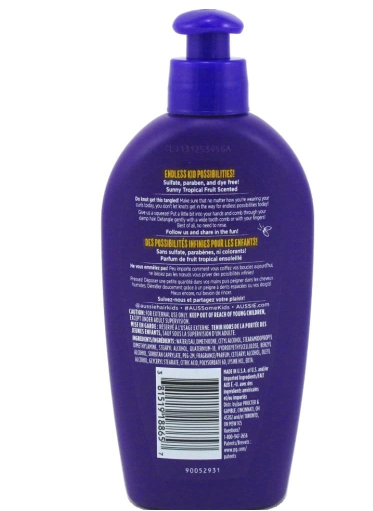 Aussie Kids Curly Detangling Milk 6.7 Ounce (200ml)