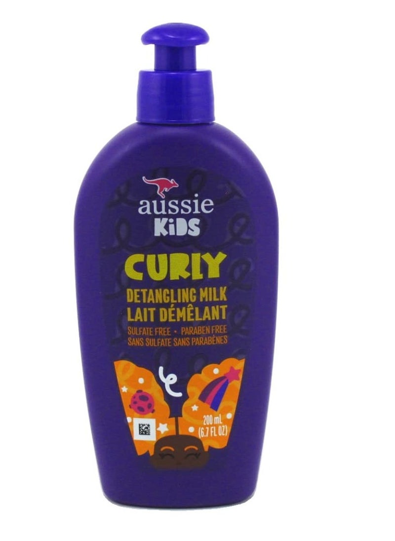 Aussie Kids Curly Detangling Milk 6.7 Ounce (200ml)