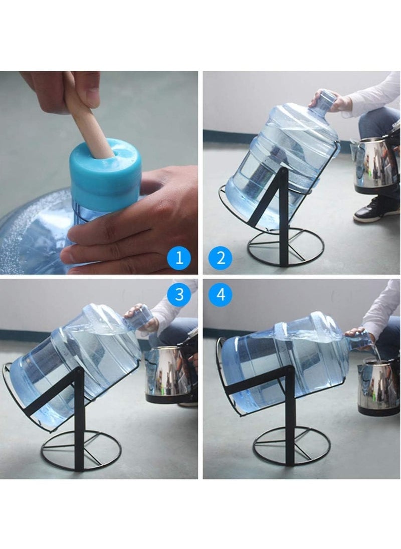 Water Jug Stand, Floor Bucket Water Bucket Stand Water Dispenser, Suitable for 17l/18.9l Buckets for Office, Conference Room, Kitchen or Lounge