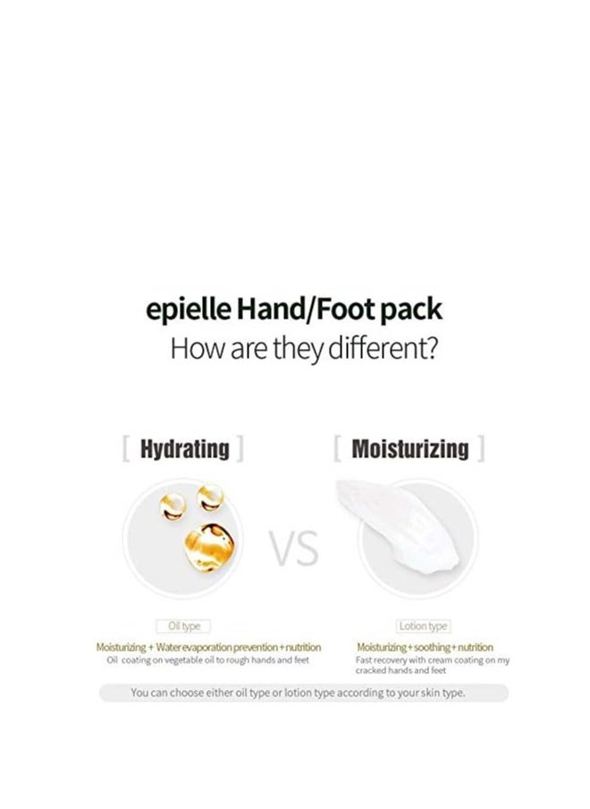 Epielle Hydrating Hand & Foot Masks (Glove & Socks 12pk) for Dry Hand, Dry & Cracked Heel | Spa Day | Shea Butter + Jojoba Oil + Vitamin E, Beauty Mothers Day Gifts