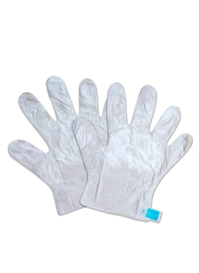 Bodipure HandPure Hand Mask - Intensive Repairing Treatment for Dry Cracked Hands - Anti-aging Moisturizing Gloves - Repairs Rough and Extra Dry Hands, For Women and Men - 12 Pack