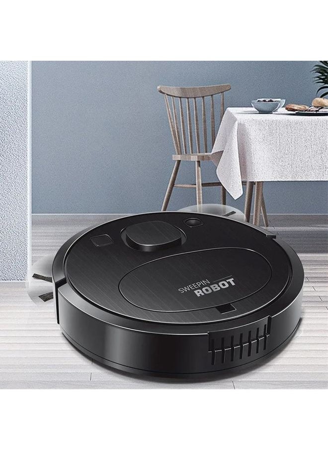 Intelligent Screening Robot USB Charging Automatic Cleaning Machine Vacuum Cleaner(Black)