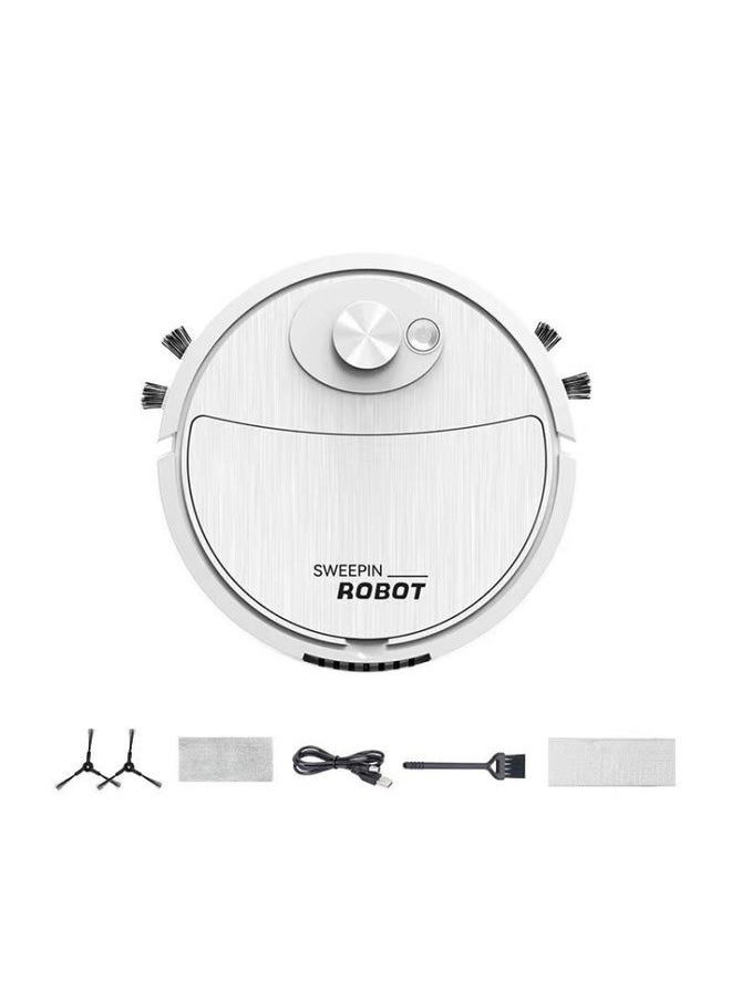 Intelligent Sweeping Robot Sweeping Mopping Suction 3 In 1 Cleaning Machine(8088 White)