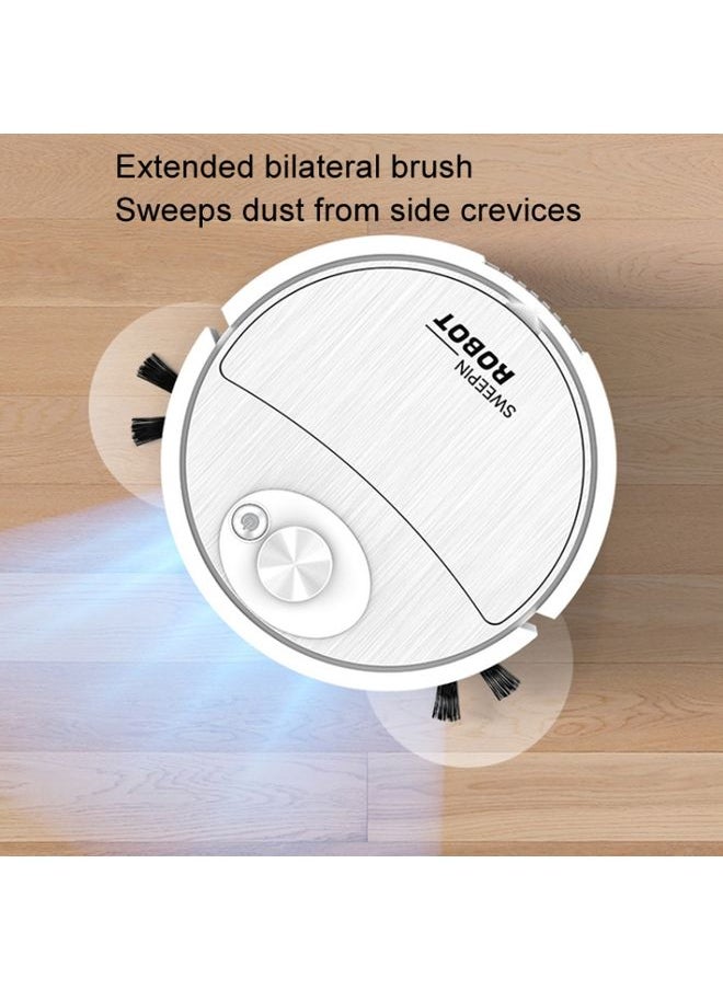 Intelligent Sweeping Robot Sweeping Mopping Suction 3 In 1 Cleaning Machine(8088 White)