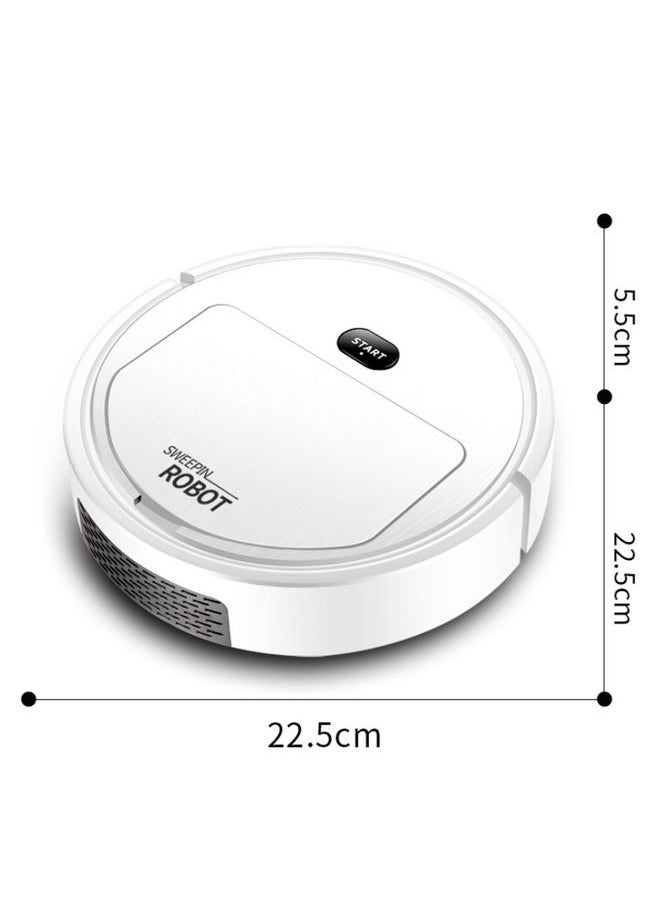 Household Automatic Smart Charging Sweeping Robot, Specification: White